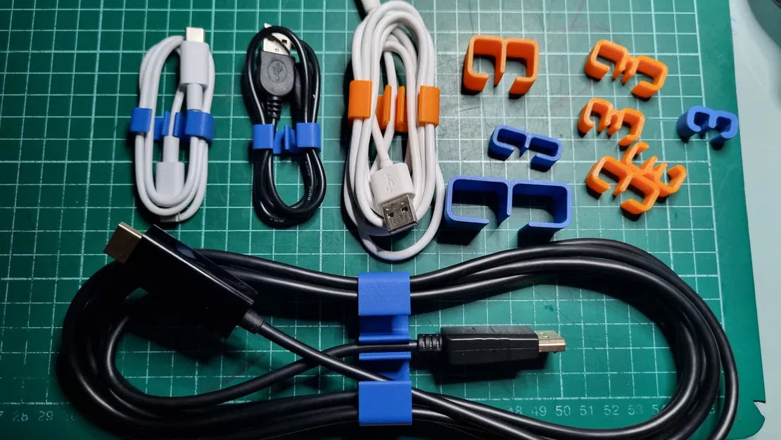 Kẹp Quản Lý Cáp Có Thể Tùy Chỉnh - Image 1