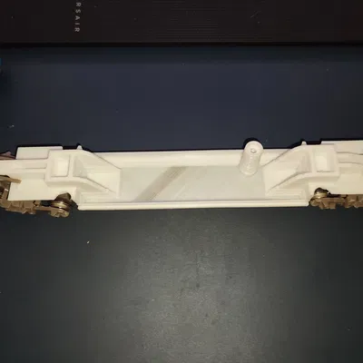 Đế Thay Thế Cho Toa Xe TGV Mehano (Dễ In FDM) Tỉ Lệ HO 1:87