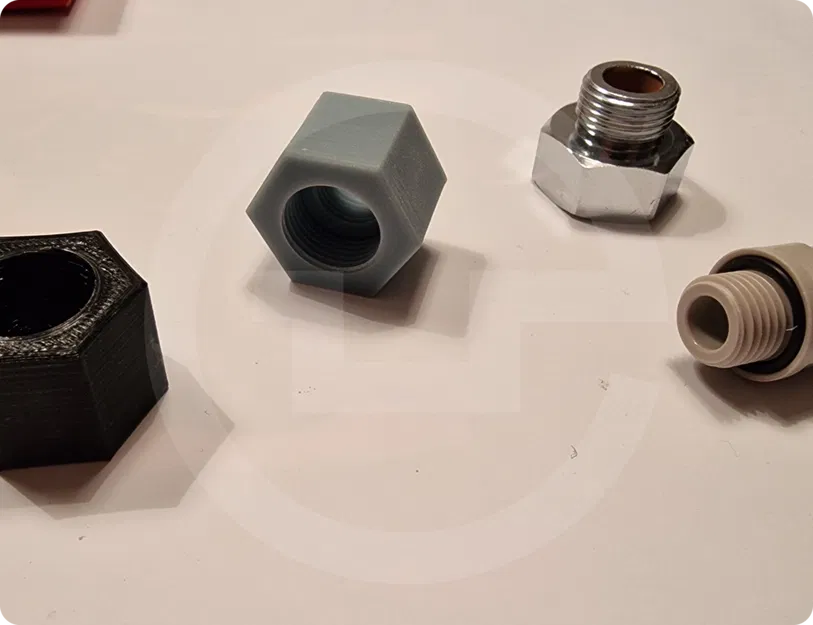 Núm nối giảm côn 3/8" (F) X 1/4" (F) BSP - Image 3