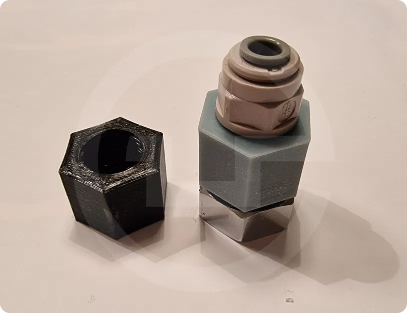 Núm nối giảm côn 3/8" (F) X 1/4" (F) BSP - Image 4