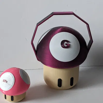 Túi Xách Nấm Mở Xoắn Ốc Đơn Giản XL