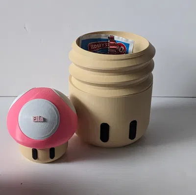 Túi Xách Nấm Mở Xoắn Ốc Đơn Giản XL