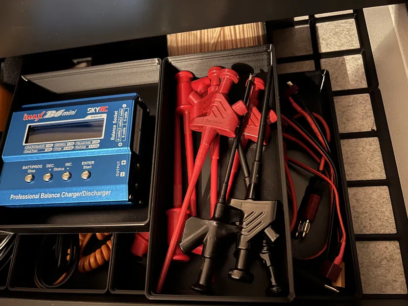 Đế và Hộp Gridfinity cho Ngăn Kéo Ikea Nordli - Image 1