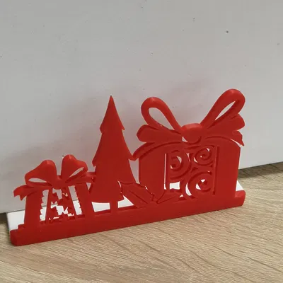 Chân Đế Đựng Giấy Ăn Noel - XMAS Napkin Holder