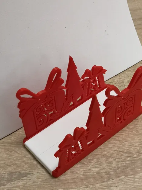 Chân Đế Đựng Giấy Ăn Noel - XMAS Napkin Holder - Image 3