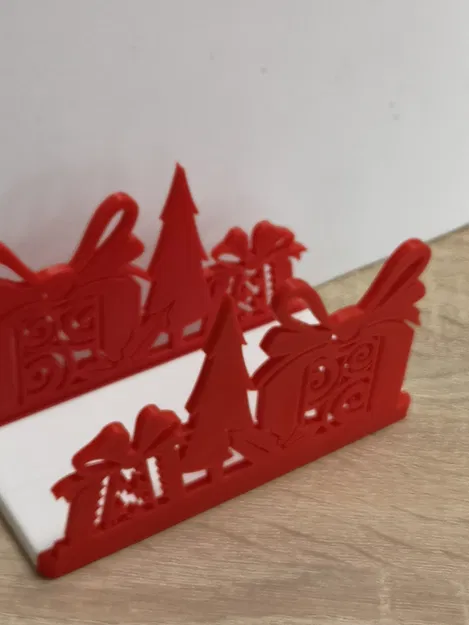 Chân Đế Đựng Giấy Ăn Noel - XMAS Napkin Holder - Image 4