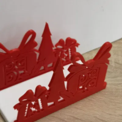 Chân Đế Đựng Giấy Ăn Noel - XMAS Napkin Holder