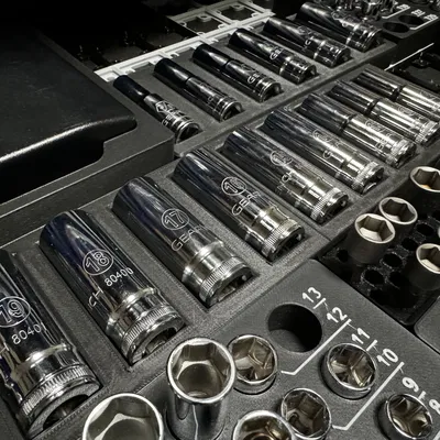 Kệ Giữ Đầu Tuýp Sâu Gearwrench (Hệ Metric)