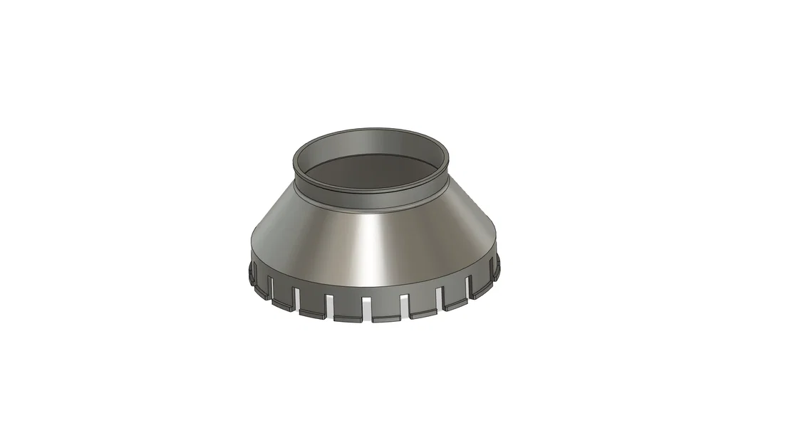 Bộ Chuyển Đổi Lối Ra Quạt Hút Mùi Bếp 150mm sang 100mm - Image 1