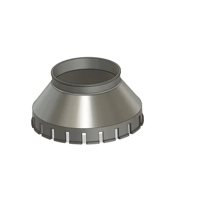 Bộ Chuyển Đổi Lối Ra Quạt Hút Mùi Bếp 150mm sang 100mm
