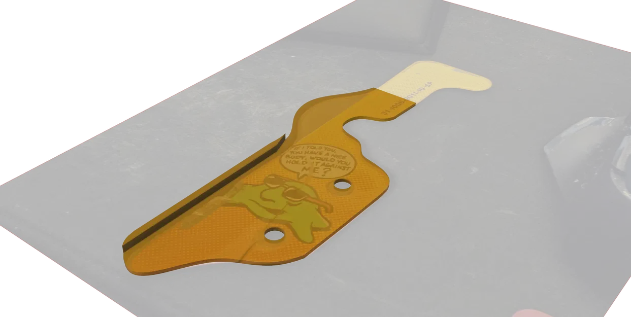 Miếng bảo vệ nhựa kicker máy pinball Elvira and the Party Monsters - Image 1