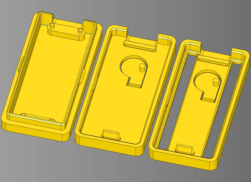 Chế lại: Vỏ case Pi Pico Snap-fit v2.0 - Image 1