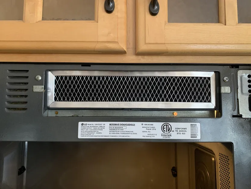 Khung Lọc Lò Vi Sóng LG 11"x2.5" - Image 3