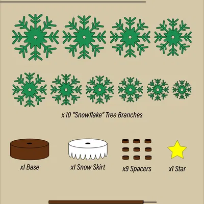 Cây Thông Noel Bông Tuyết