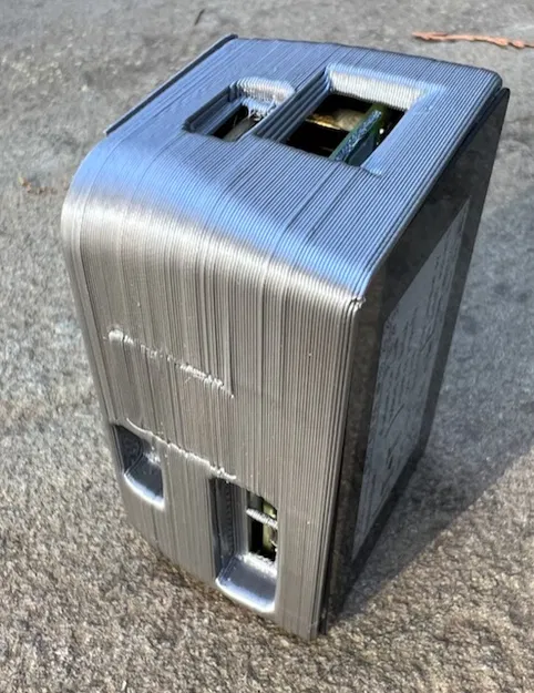 Vỏ Case Pwnagotchi cho Raspberry Pi ZeroW/2W có Màn hình Cảm ứng E-paper và UPS-HAT - Image 1