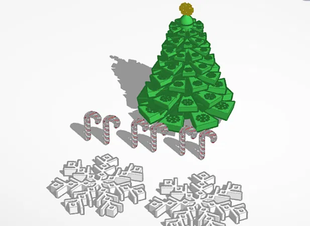 Mô Hình Trang Trí Lễ Hội - Image 1