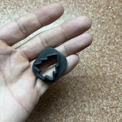 Khuôn Cắt Bánh Hình Cây Thông 3cm