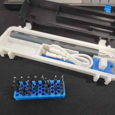 Hộp Vít Tời Chắc Chắn Có Lỗ Đựng Mũi Vít Bằng TPU