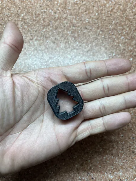 Khuôn Cắt Bánh Hình Cây Thông 3cm - Image 2