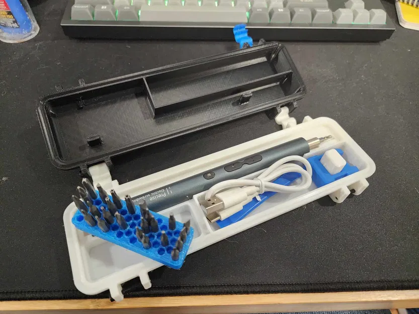 Hộp Vít Tời Chắc Chắn Có Lỗ Đựng Mũi Vít Bằng TPU - Image 2