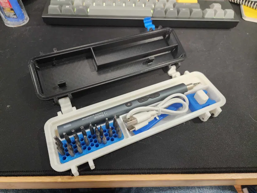 Hộp Vít Tời Chắc Chắn Có Lỗ Đựng Mũi Vít Bằng TPU - Image 3