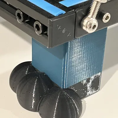 Chân đế nhôm 40mm cho khung nhôm định hình