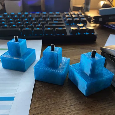 Chân đế nhôm 40mm cho khung nhôm định hình