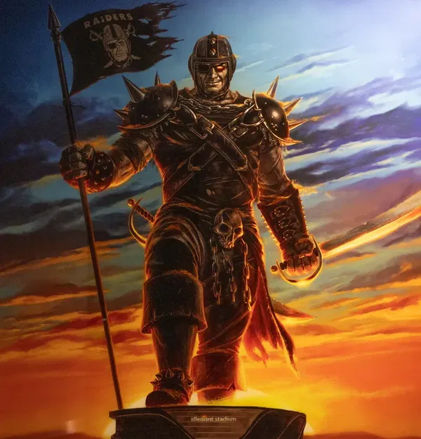 Mô hình Hueforge Las Vegas Raiders - Image 2