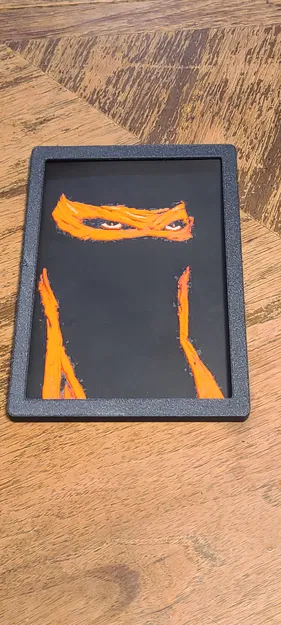 Khung cho mặt nạ Michelangelo hueforge - Image 1