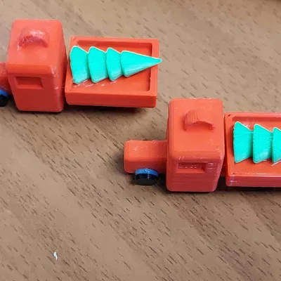 Móc Trang Trí Xe Tải Giáng Sinh