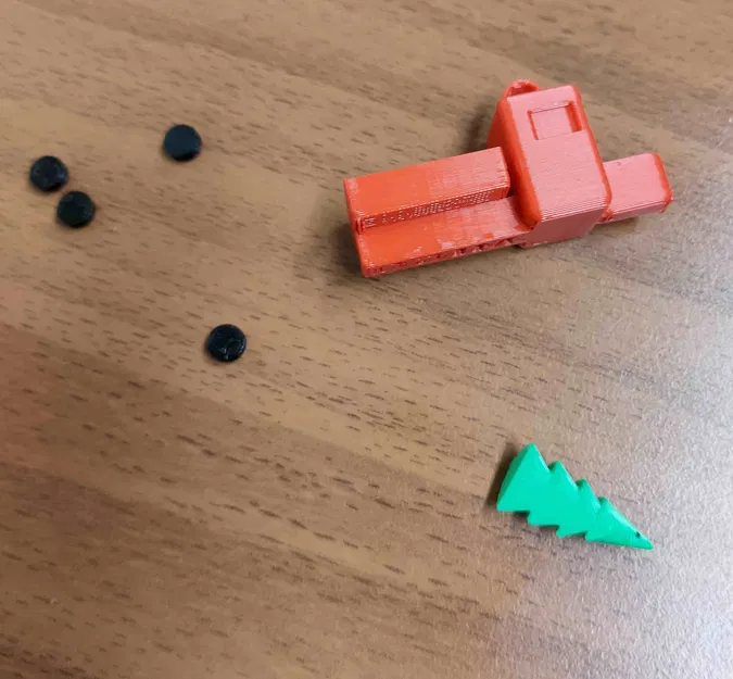 Móc Trang Trí Xe Tải Giáng Sinh - Image 2