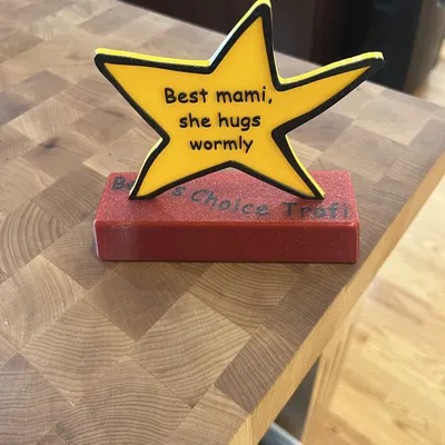 Cúp Ngôi Sao Meme: Tùy Chỉnh Dễ Dàng