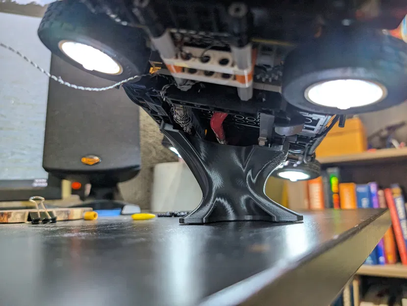 Chân đế Lego DeLorean (10300) - Dùng được cả với bộ đèn LED - Image 8