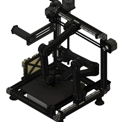 Máy in 3 trục song song Tripteron