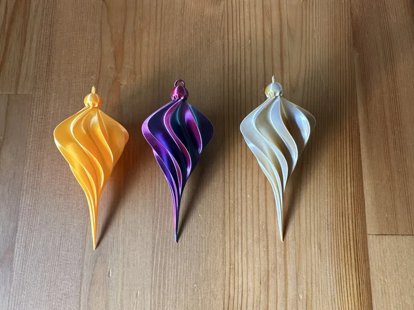 Móc Treo Cây Thông Giáng Sinh 110 x 47mm (Hình Cửu Giác - 9 cạnh) - Image 1