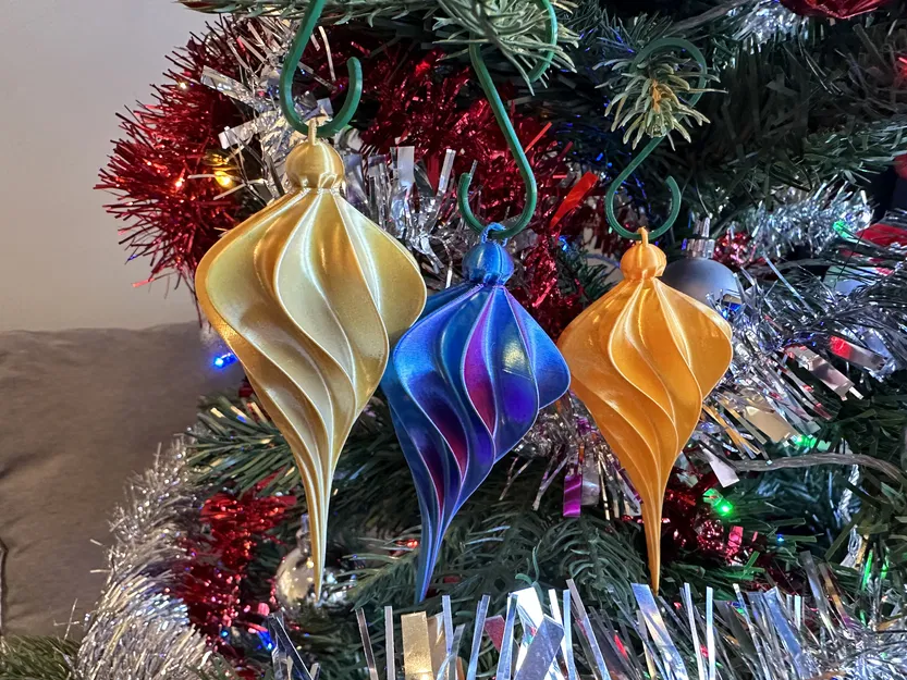 Móc Treo Cây Thông Giáng Sinh 110 x 47mm (Hình Cửu Giác - 9 cạnh) - Image 4