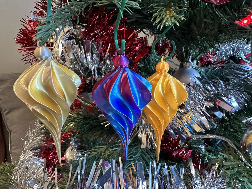 Móc Treo Cây Thông Giáng Sinh 110 x 47mm (Hình Cửu Giác - 9 cạnh) - Image 6