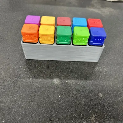 Hộp đựng trục vít tán Rivet nut Mandrels holder