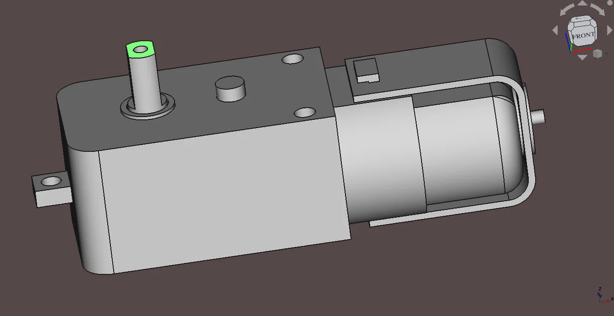 Mô hình Động cơ TT130 GW130 - Image 1