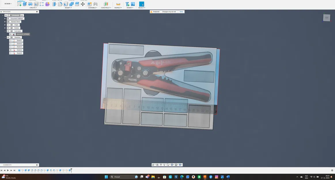 Hộp Đựng Kìm Bấm Cos Extol (Chưa Thử) - Image 1