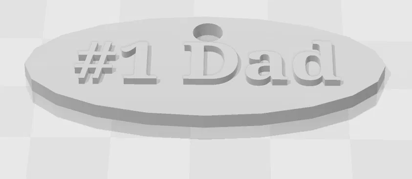 Mặt dây chuyền #1 Ba - Image 1