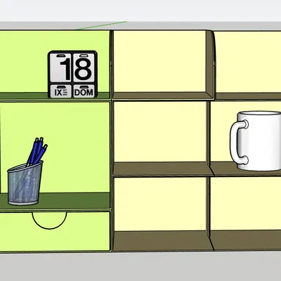 ORGANIZZATORE GT135 - Kệ Bàn, Hộp Đựng Đồ Trang Điểm