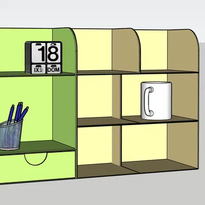 ORGANIZZATORE GT135 - Kệ Bàn, Hộp Đựng Đồ Trang Điểm