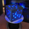 Hộp Quặng Kim Cương Minecraft có Hộp Khuếch Tán Bên Trong Cho Ánh Sáng LED - Thumbnail 1