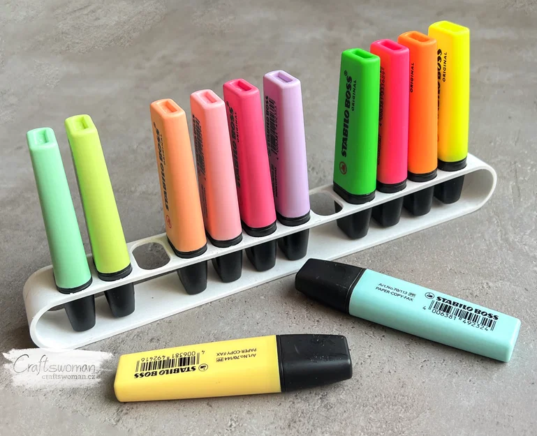 Giá đỡ Bút dạ quang Stabilo Boss - Cho 3 đến 26 cây - Image 2