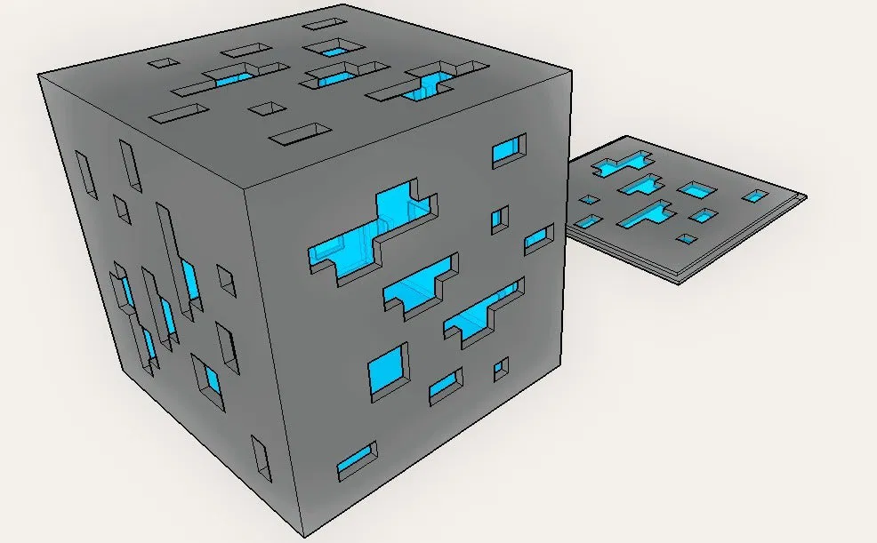 Đèn Minecraft hình quặng kim cương - Image 15