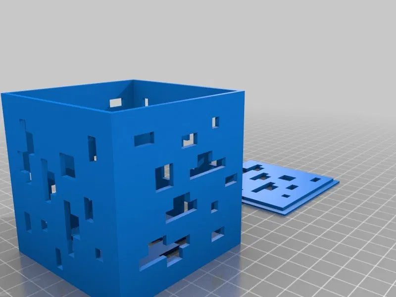 Đèn Minecraft hình quặng kim cương - Image 16