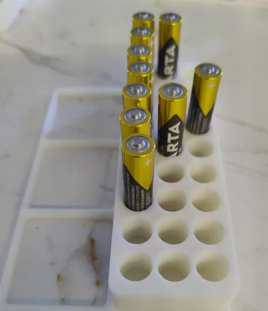 Hộp Đựng Pin AAA - Gridfinity - Image 1