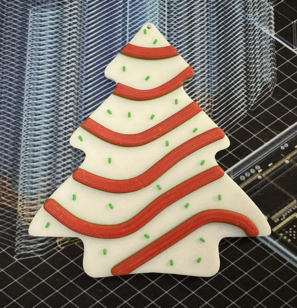 Móc Khóa Cây Thông Noel Little Debbie - In Đa Sắc, 45 Phút! - Image 2