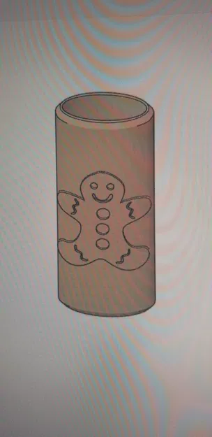 Vỏ Bật Lửa Bic Hình Bánh Gừng - Image 1